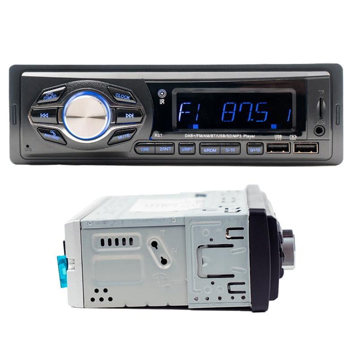 Single Ingot Car Dab + Bluetooth Player - Mp3 Digital Broadcast