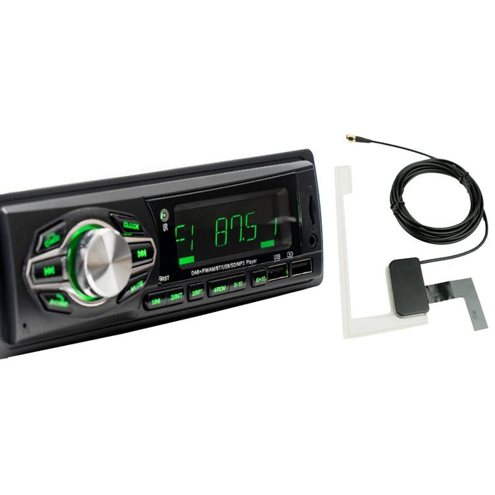 Single Ingot Car Dab + Bluetooth Player - Mp3 Digital Broadcast