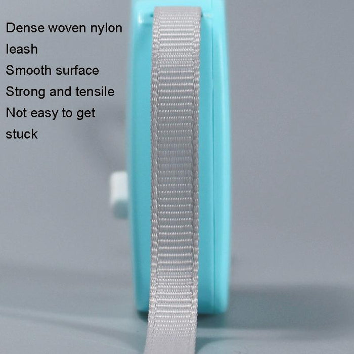 Compact Dog Leash With Automatic Retractor