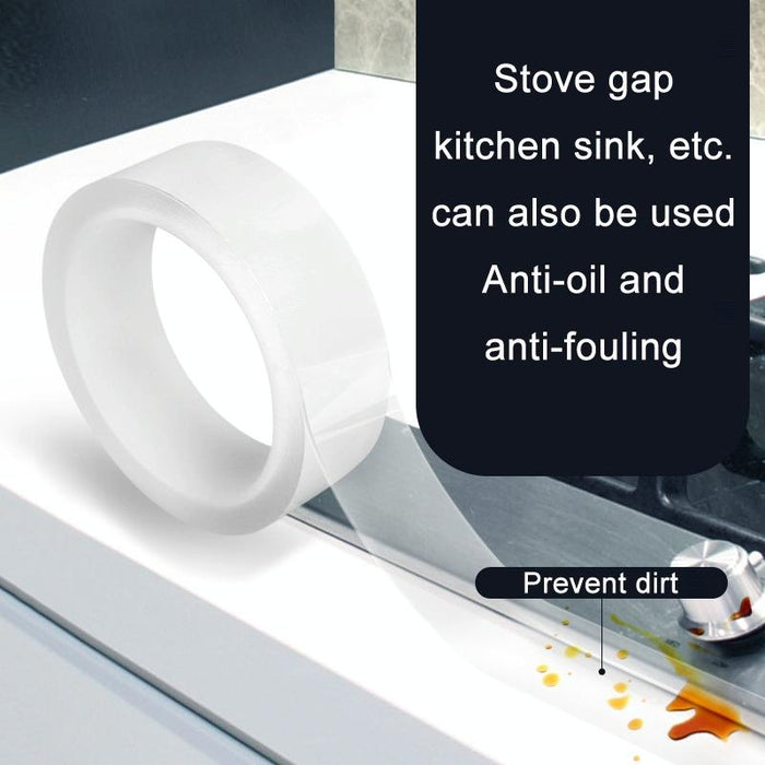 3 Pcs Plastic Steel Window Frame Gap Windshield Tape - Size 5Cm Wide X 3M Long