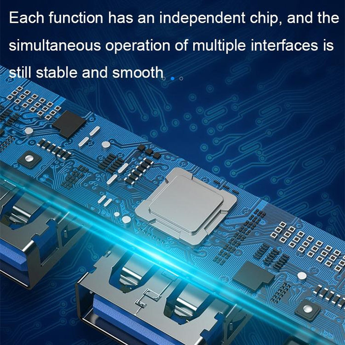 4-In-1 Mini Docking Station Type-C / Usb-C 3.0 Pink