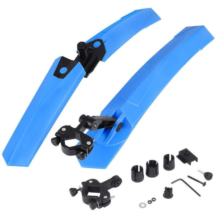 Blue Quick Release Bike Mudguards 2632 Style