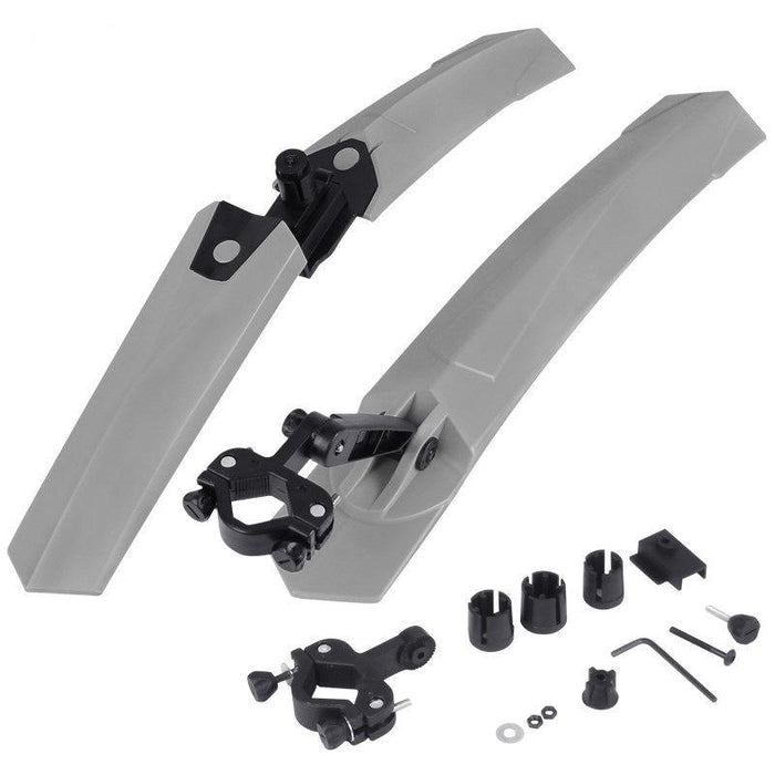 Gray Quick Release Bike Mudguards Style Ordinary 2632