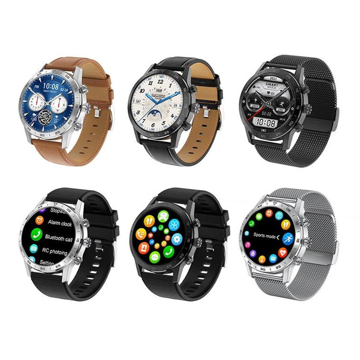 Smart Dual Display Analog Digital Call Watch