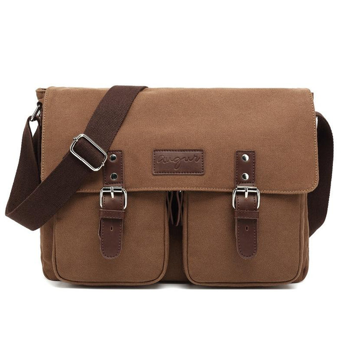 Men Canvas Crossbody Messenger Bag