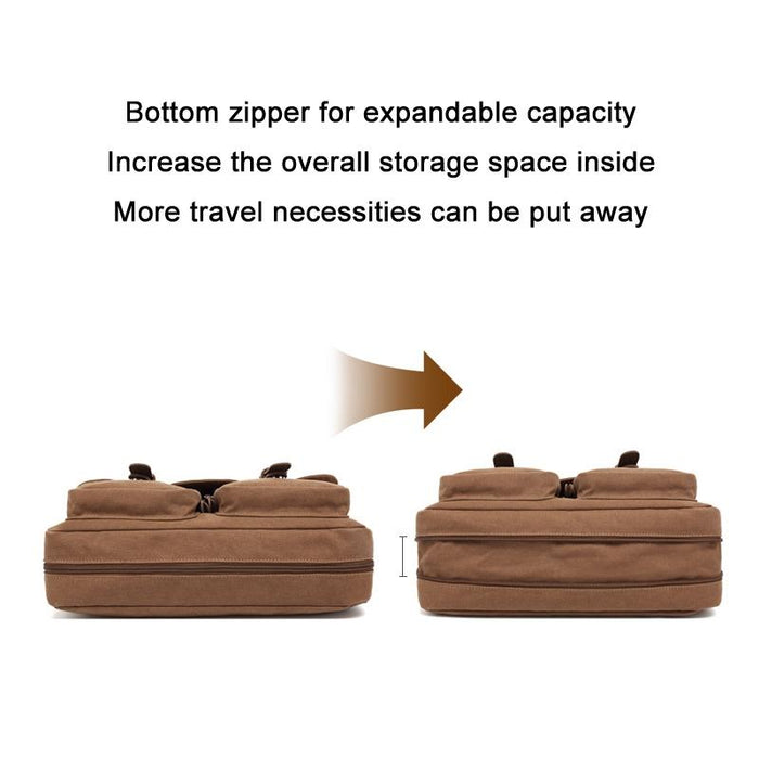 Men Canvas Crossbody Messenger Bag