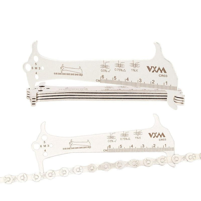 2-Piece Stainless Steel Bike Chain Gauge
