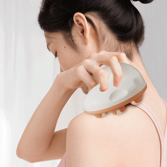 Relaxing Calf & Abdominal Massager Pink Meridian Ball