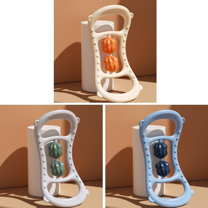 Stretching Yoga Ring With Raised Point Roller