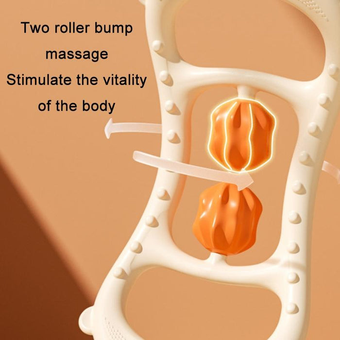 Stretching Yoga Ring With Raised Point Roller