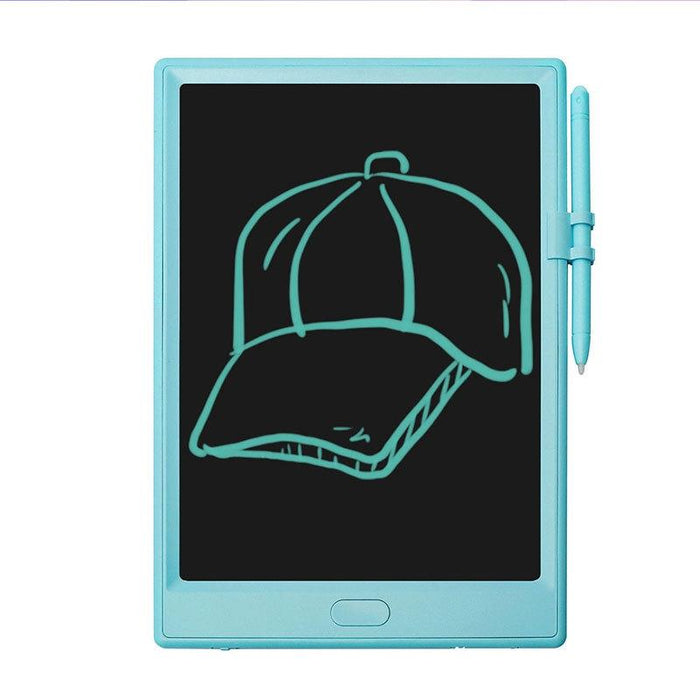 10 Inch Lcd Writing Board For Kids Light Blue Monochrome