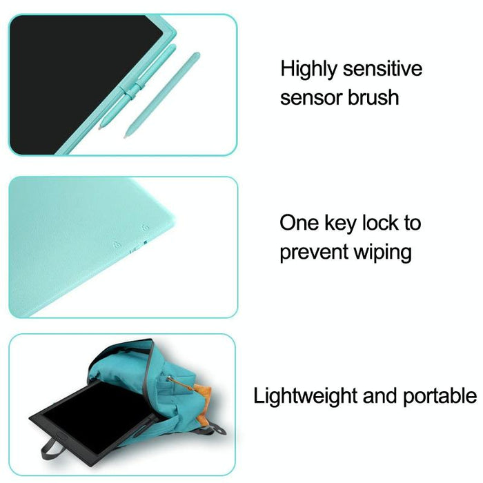 10 Inch Lcd Writing Board For Kids Light Blue