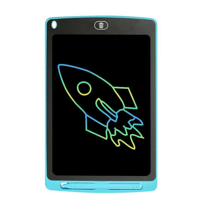 10 Inch Colourful Lcd Writing Board For Kids Light Blue