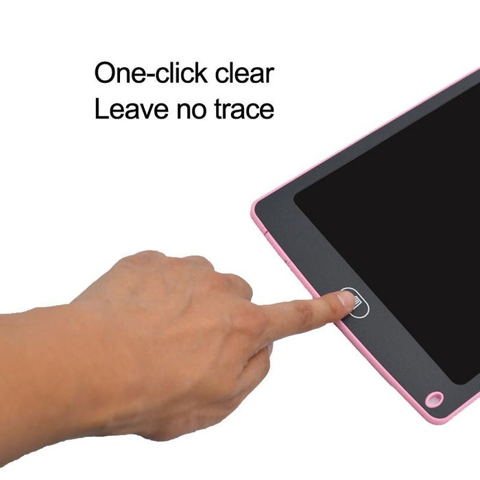 12 Inch Colourful Lcd Writing Board For Kids Light Blue