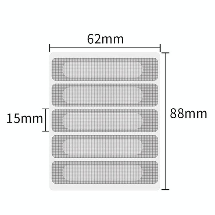 5Pcs / Set Zx017 Screen Window Self-Adhesive Drain Hole Mosquito Sticker