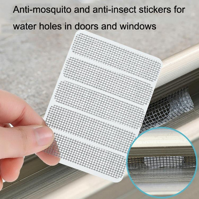 5Pcs / Set Zx017 Screen Window Self-Adhesive Drain Hole Mosquito Sticker