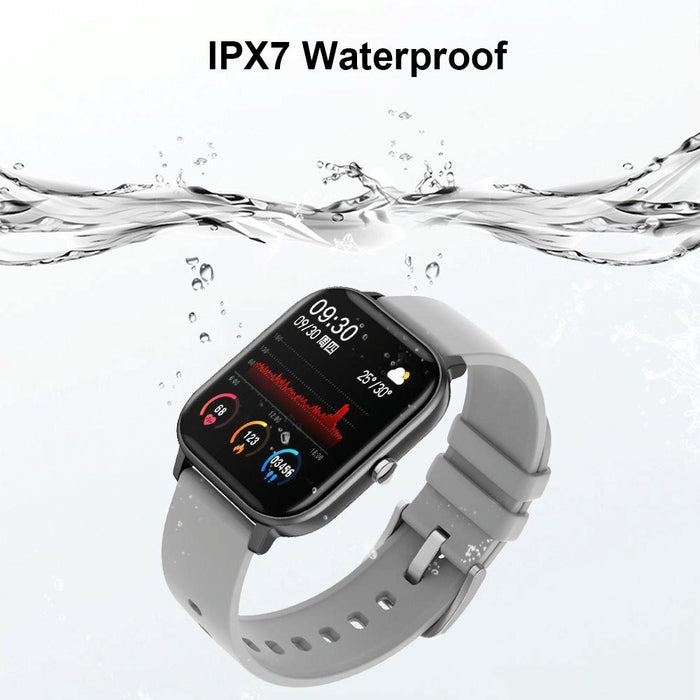 1.4 Inch Heart Rate & Blood Pressure Smart Watch Black