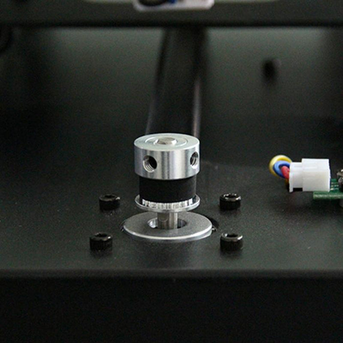 10-Pack Gt2 3D Printer Synchronous Wheel Transmission Pulley 20 Tooth 8Mm Black