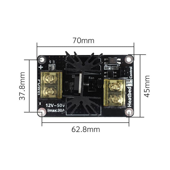 High Power Hot Bed Module For 3D Printer