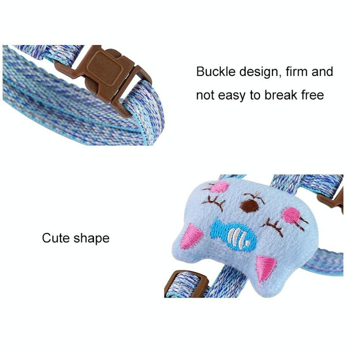 Adjustable Anti Escape Cat Leash Comfy L Size