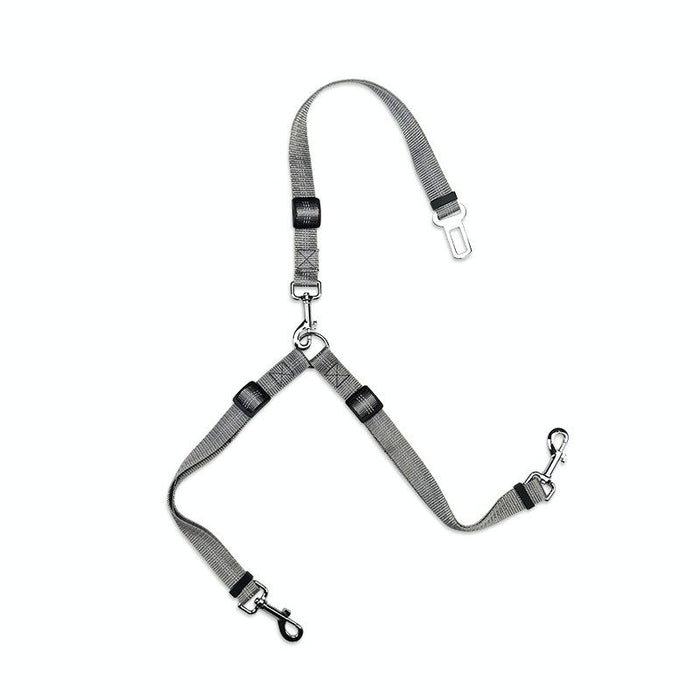Reflective Dog Seat Belt Leash Dual Purpose