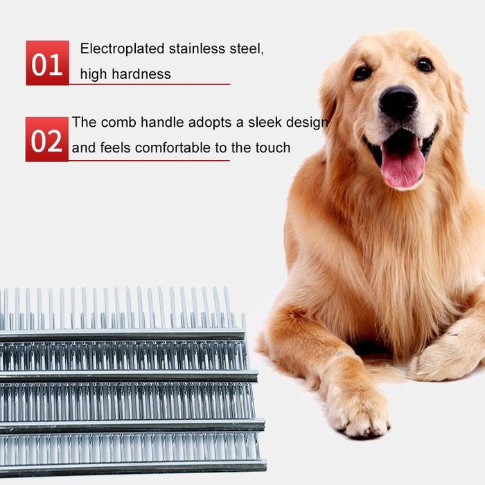 Xs Stainless Steel Pet Hair Comb