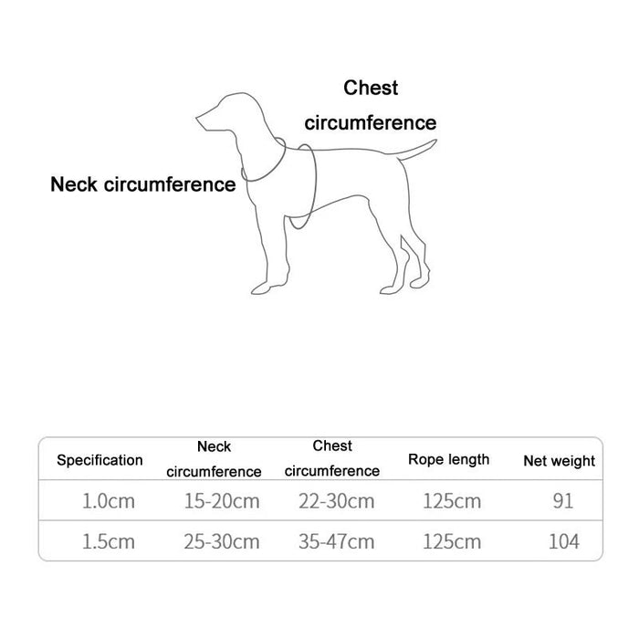 Adjustable I Shape Pet Harness & Leash Size S