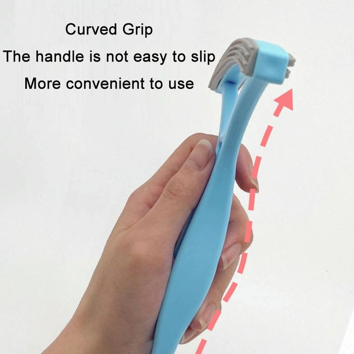 3 Piece Household Cleaning Set For Carpets Clothes And Sofas Removes Pet Fur Opp Bag