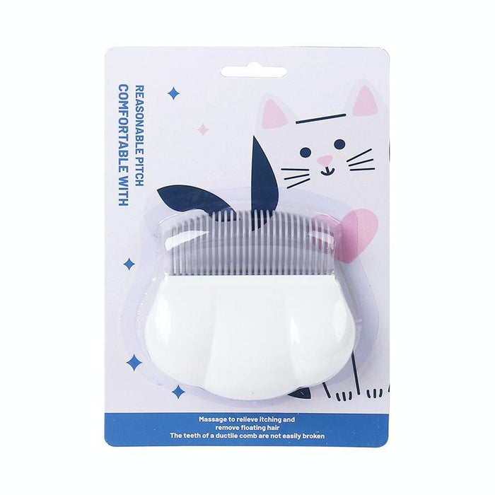 Cat Grooming Shell Comb Tickles & Removes Hair