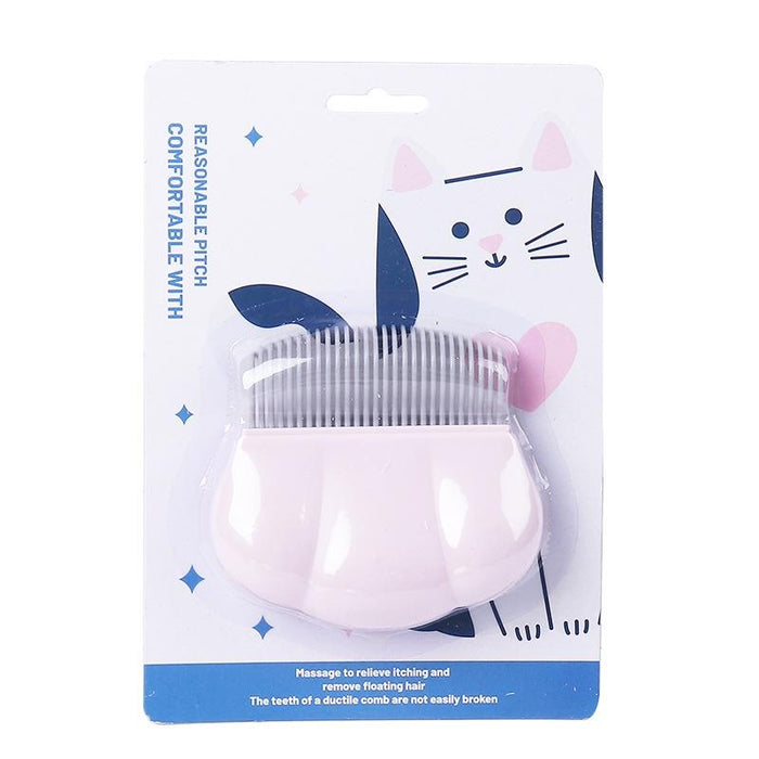 Cat Grooming Shell Comb Tickles & Removes Hair