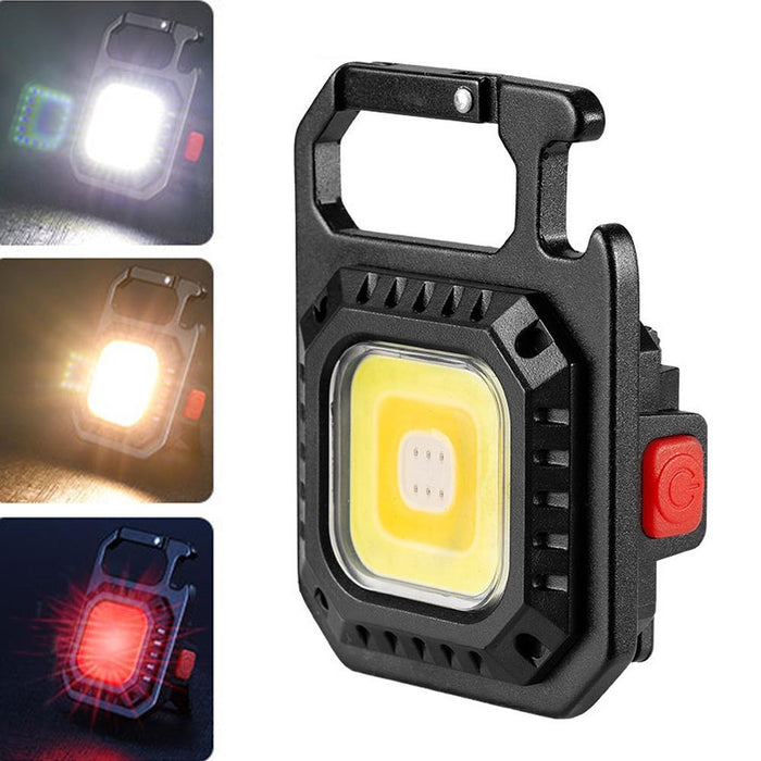 Portable Mini Keychain Flashlight Strong Light Compact Design