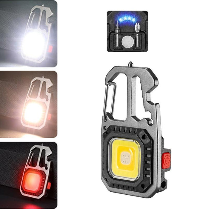 Portable Mini Flashlight With Bright Light And Magnet Tarnish Specification