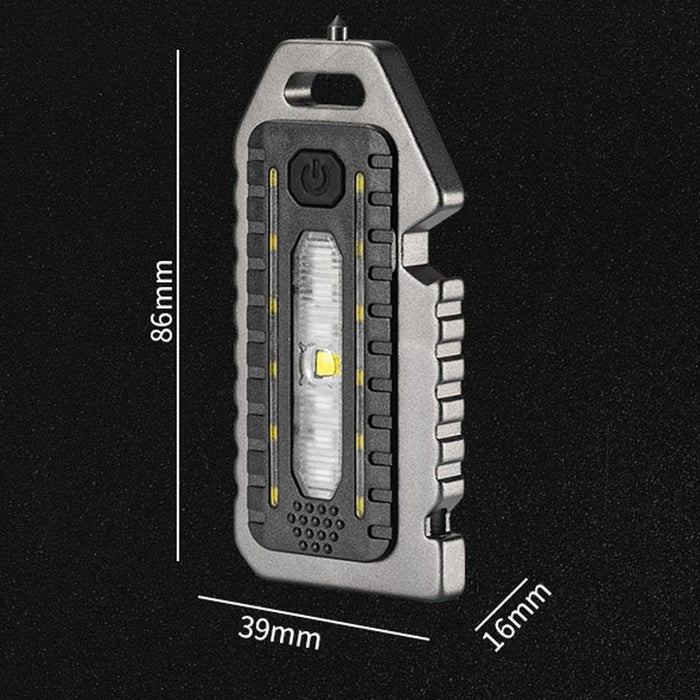 Compact Keychain Flashlight Strong & Portable