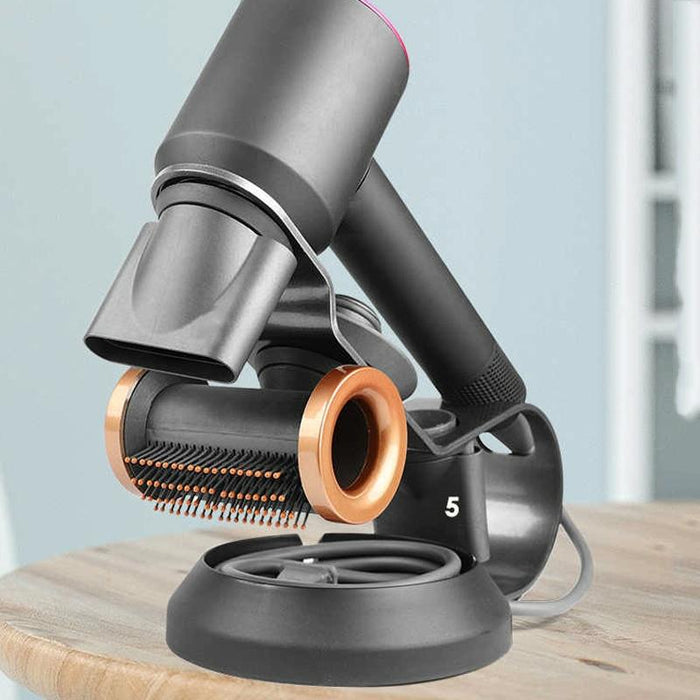 Hair Dryer Stand With Cable Storage For Dyson Supersonic Space Saving Solution