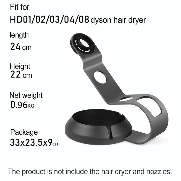 Hair Dryer Stand With Cable Storage For Dyson Supersonic Space Saving Solution