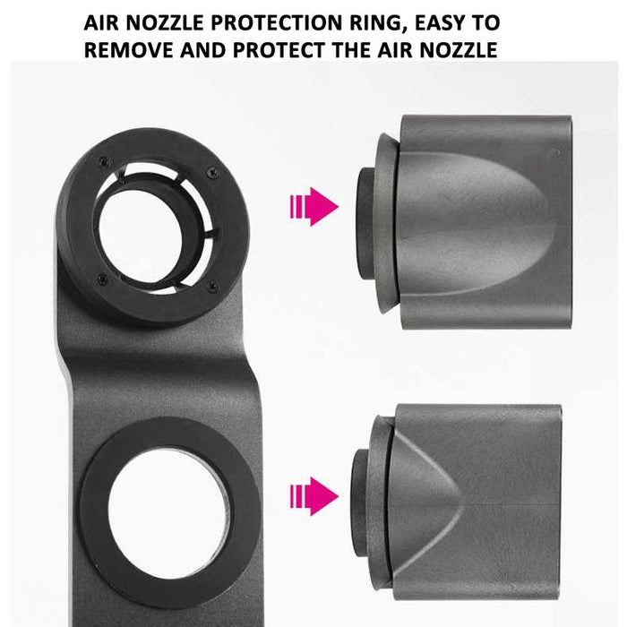 Hair Dryer Stand With Cable Storage For Dyson Supersonic Space Saving Solution