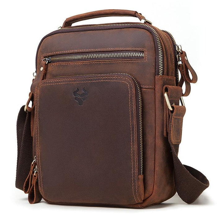 Leather Men Shoulder Bag Mh573
