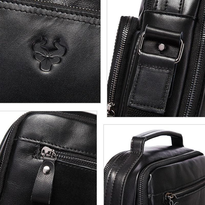 Leather Men Shoulder Bag Mh573
