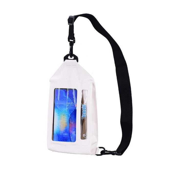 Waterproof Crossbody Phone Bag With Touch Screen Zipper Style