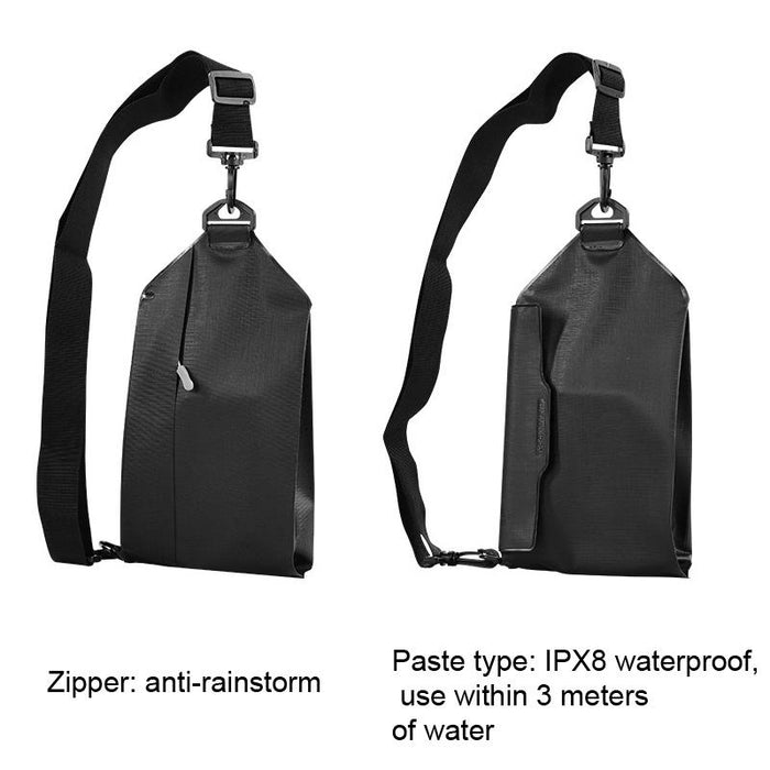 Waterproof Crossbody Phone Bag With Touch Screen Zipper Style