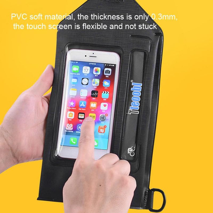 Waterproof Crossbody Phone Bag Tteoobl Touch Screen Chest Bag Paste Model