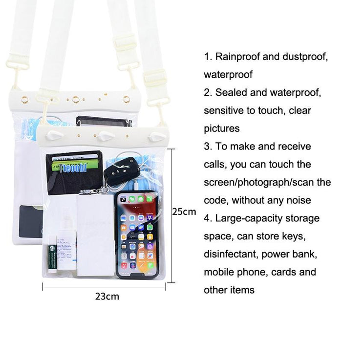 Waterproof Shoulder Messenger Bag For Sundries Phone Compatible
