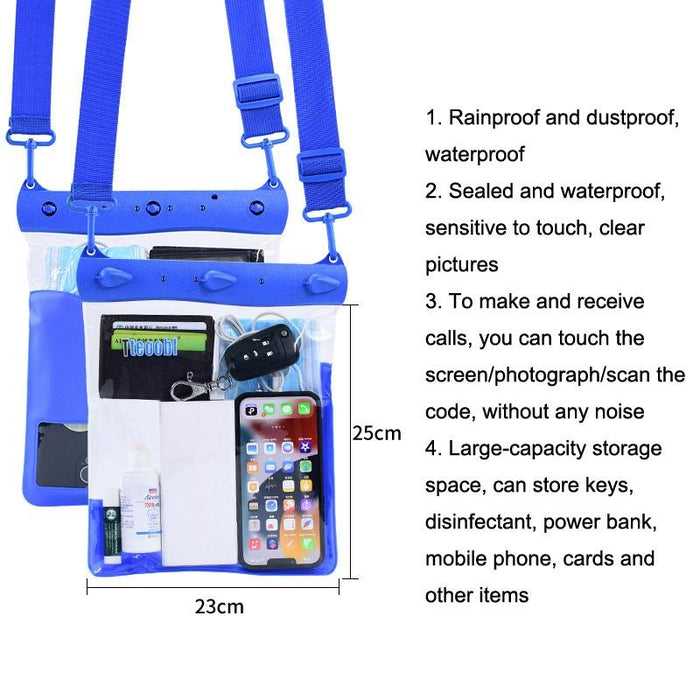 Waterproof Shoulder Messenger Bag For Sundries Phone Compatible