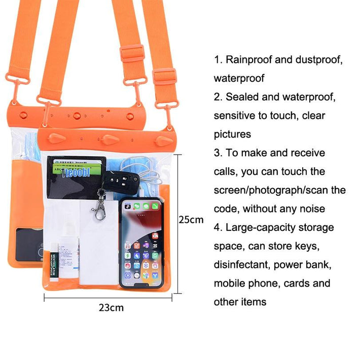 Waterproof Shoulder Messenger Bag For Sundries Phone Compatible