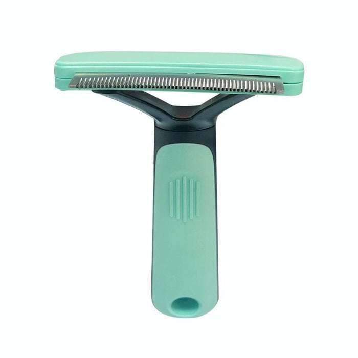 Curved Pet Hair Removal Comb For Cats And Dogs