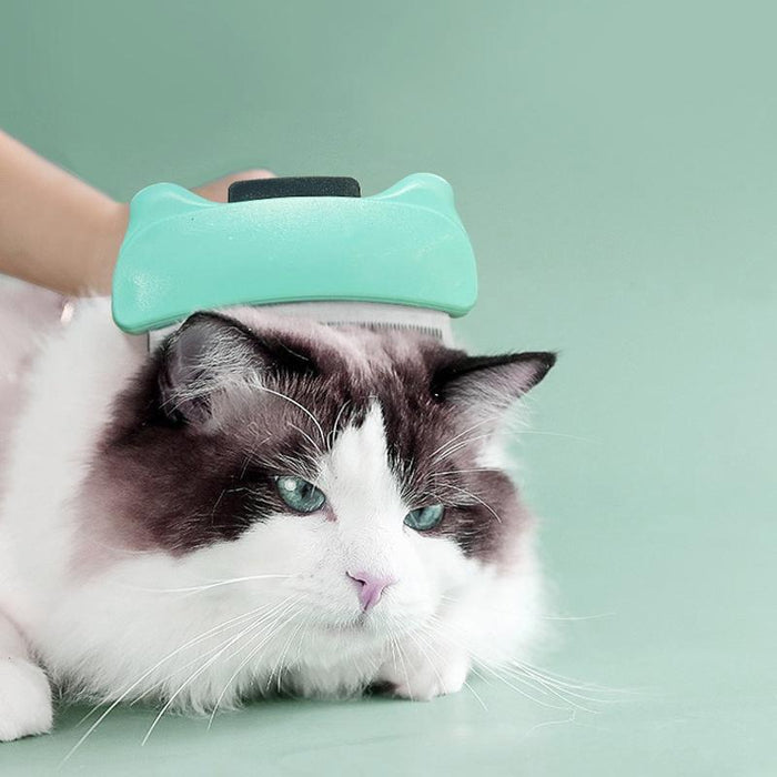 Curved Pet Hair Removal Comb For Cats And Dogs
