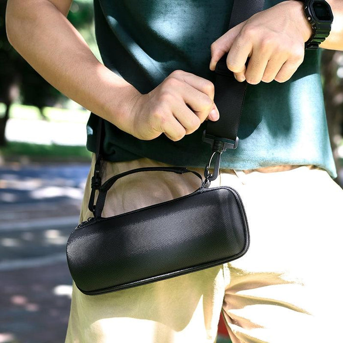 Bluetooth Speaker Shoulder Bag For Jbl Flip 4/5/6 Black