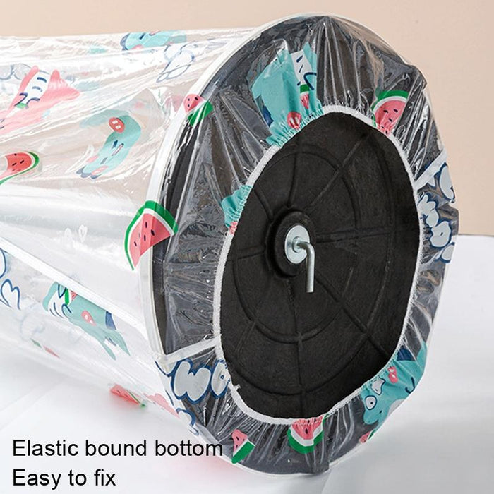 Household Fan Waterproof And Dustproof Cover - Sunflower Long