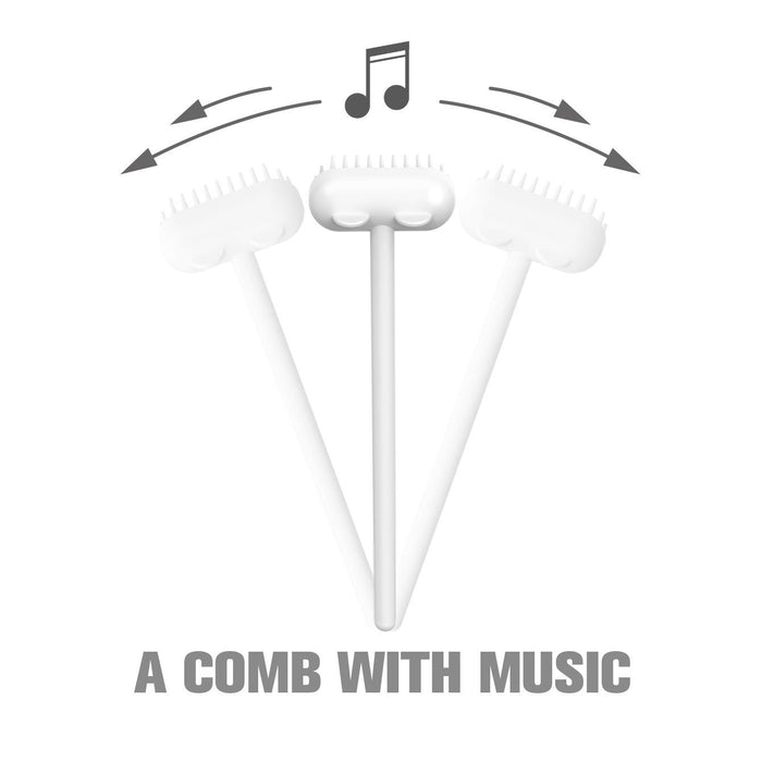 Long Handle Pet Comb With Base Cat & Dog Supplies