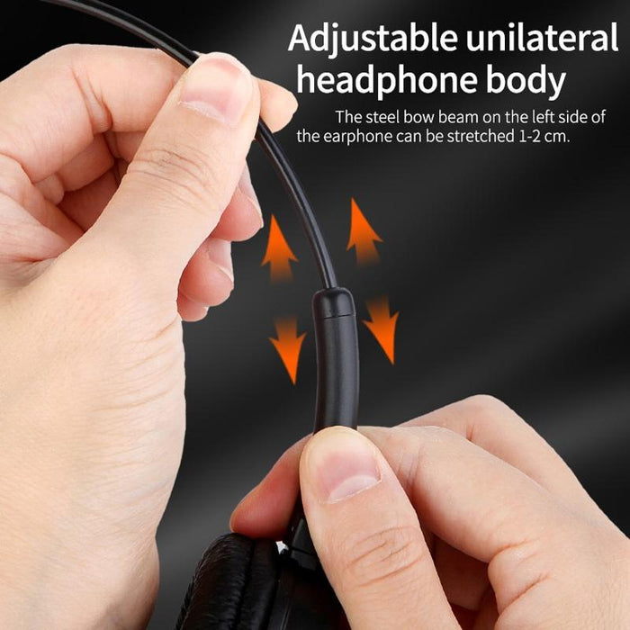 Unilateral Bluetooth Business Headset Black
